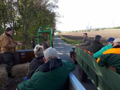 Olaf Mollus zu den "Flachsrotten" am Hungerkampsweg.