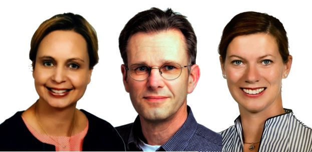 Die neue CDU-Ortsratsfraktion: Sonja Tidow, Ortsbrgermeister Christian Bartscht und Juliana Almeling